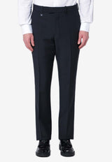 Burberry Classic Wool Blend Pants Navy 8103503117752/Q_BURBE-A1222