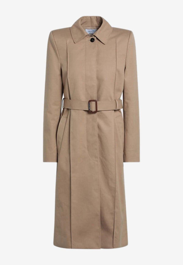 Alexander McQueen Belted Trench Coat Beige 810431QFABB/Q_ALEXQ-2001