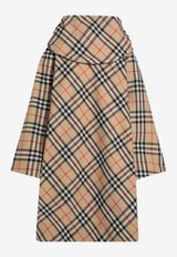 Burberry Vintage Check Zipped Poncho Beige 8105325157805/Q_BURBE-B9368