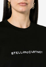 Stella McCartney Oversized Logo T-shirt Black 6J01583SPY48_1000