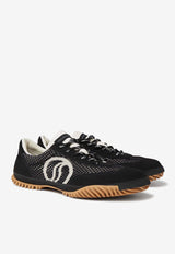 Stella McCartney S-wave Low-Top Mesh Sneakers Black 810414E00191_1036