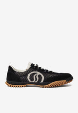 Stella McCartney S-wave Low-Top Mesh Sneakers Black 810414E00191_1036