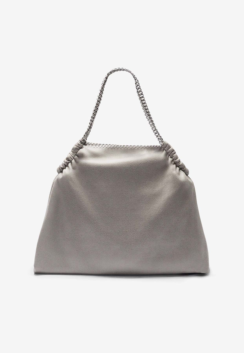 Stella McCartney Falabella Drawstring Tote Bag Gray 7B0141W9132_1220