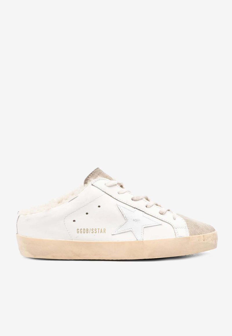 Golden Goose DB Super-Star Leather Sabot Sneakers White GWF00110F003975_81760