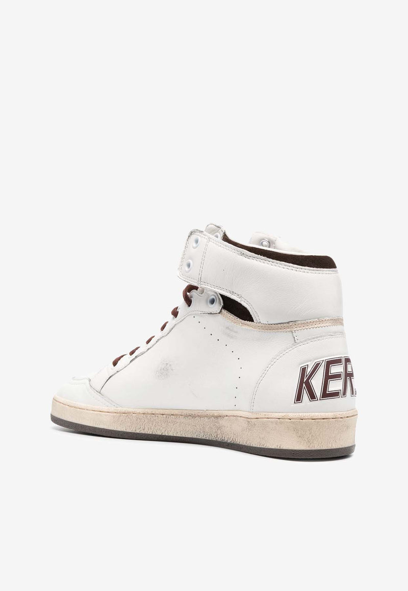 Golden Goose DB Sky-Star High-Top Sneakers White GMF00230F004005_11362