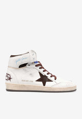 Golden Goose DB Sky-Star High-Top Sneakers White GMF00230F004005_11362