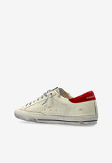 Golden Goose DB Super-Star Distressed Leather Sneakers White GMF00101F006839_10317