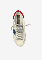 Golden Goose DB Super-Star Distressed Leather Sneakers White GMF00101F006839_10317