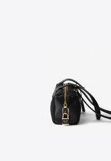 Prada Medium Re-Nylon and Leather Shoulder Bag Black 1BB127VODO2C8Q_F0002