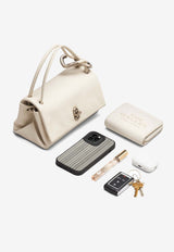 Marc Jacobs Mini Leather Dual Shoulder Bag Ivory 2F4HSH010H04_123