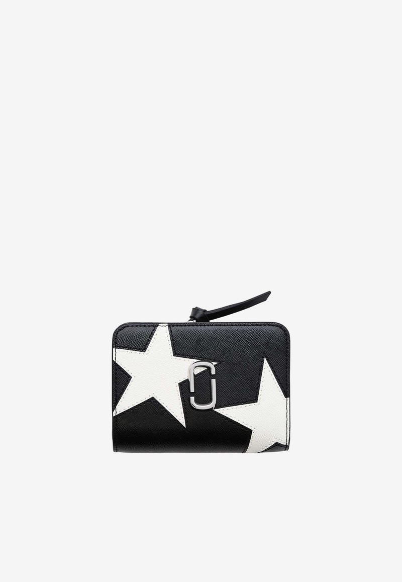 Marc Jacobs Mini Star Patchwork Utility Snapshot Wallet Black 2R4SMP022S02_005