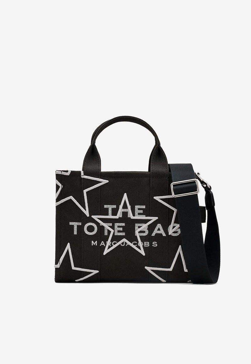 Marc Jacobs Small Star Canvas Tote Bag Black 2R4HTT019H03_001