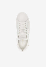 PINKO Yoko 12 Lace-Up Sneakers White SS0071P001_Z12