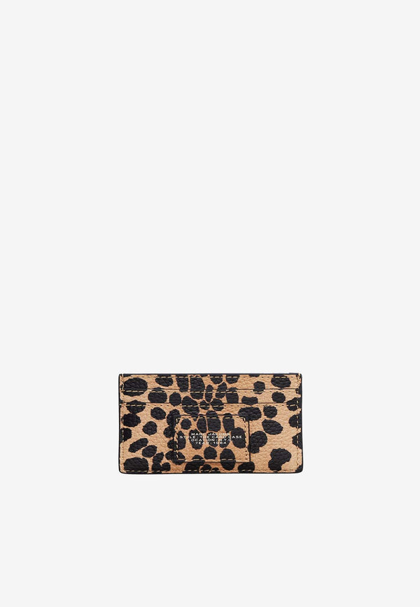 Marc Jacobs The Cheetah Leather Cardholder Beige 2R4SMP002S02_002