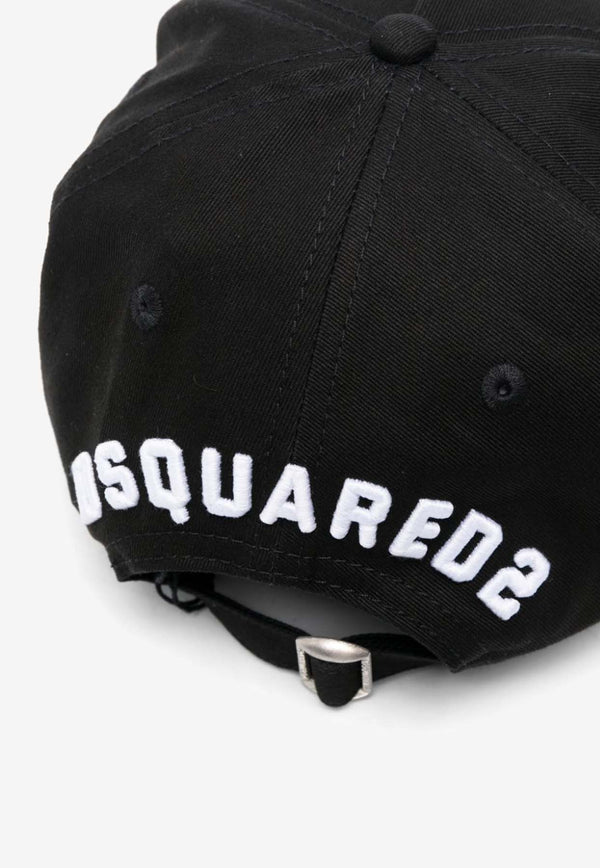 Dsquared2 Icon Embroidered Baseball Cap Black BCM041305C00001_M063