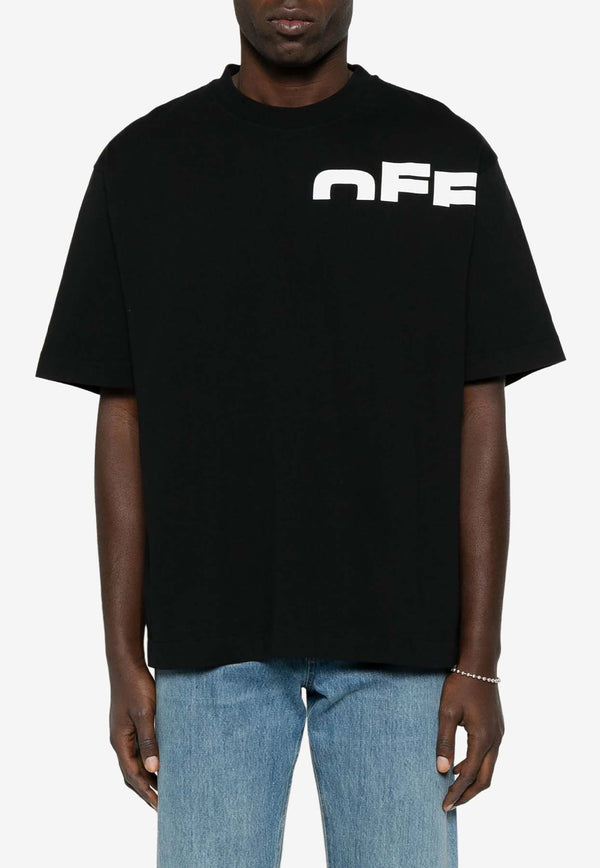 Off-White Shared Logo T-shirt Black OMAA120S25JER00B_1001