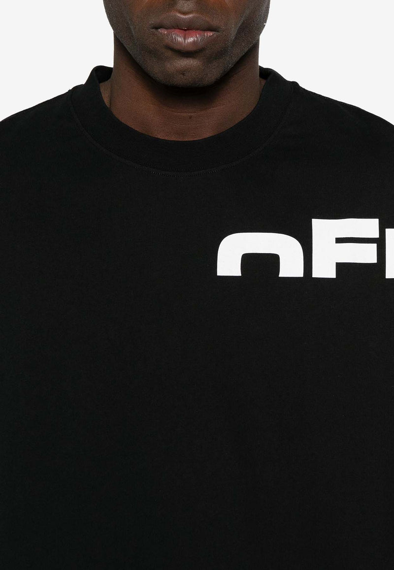 Off-White Shared Logo T-shirt Black OMAA120S25JER00B_1001