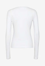 Dsquared2 Icon Long-Sleeved T-shirt White S75GD0428D20021_100