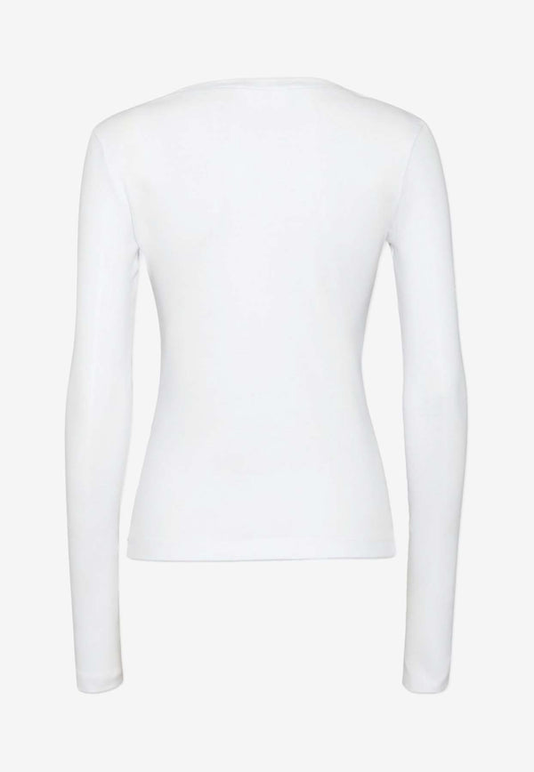 Dsquared2 Icon Long-Sleeved T-shirt White S75GD0428D20021_100