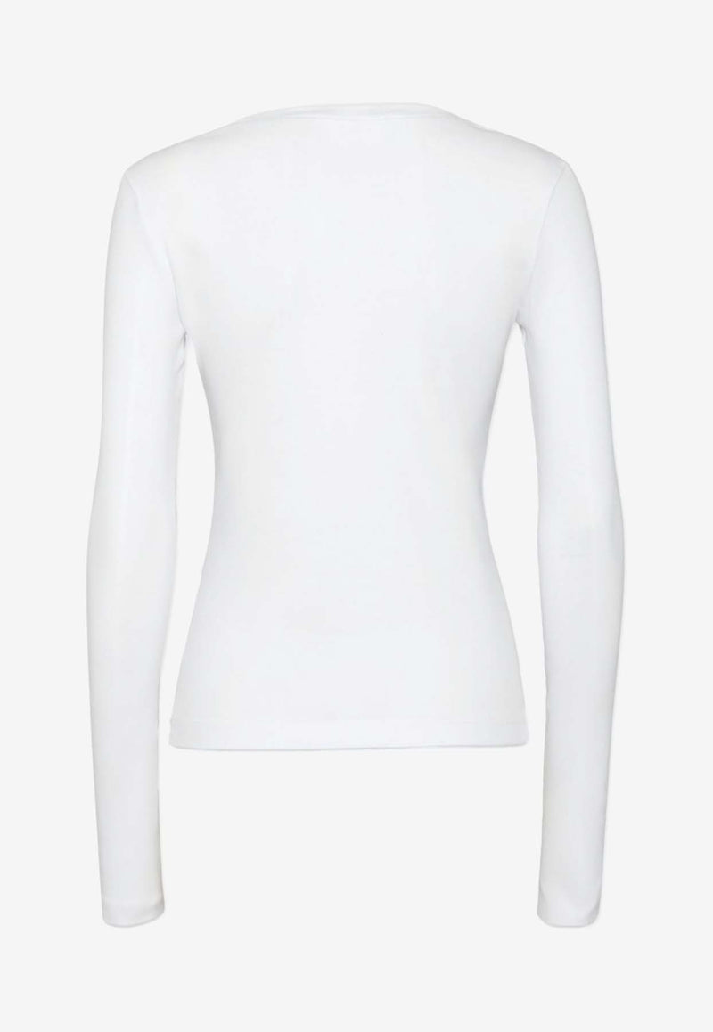 Dsquared2 Icon Long-Sleeved T-shirt White S75GD0428D20021_100