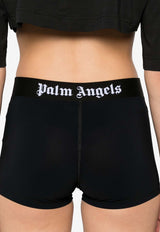 Palm Angels Classic Logo Performance Shorts Black PWVH010C99FAB001_1001