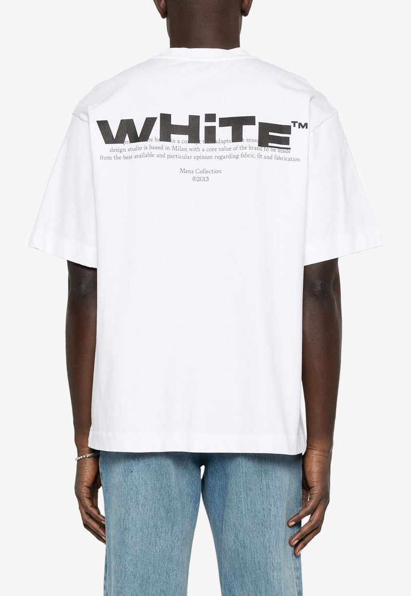 Off-White Shared Logo T-shirt White OMAA120S25JER00B_0110