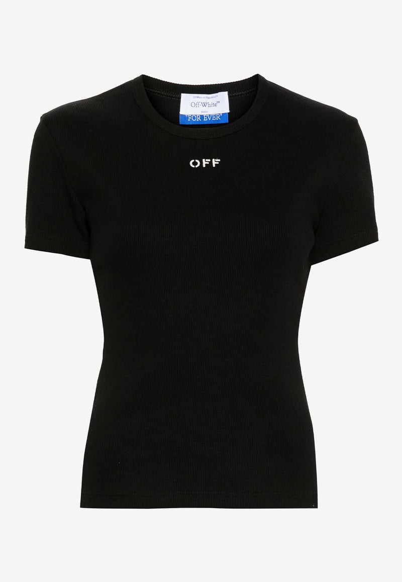 Off-White OFF Stamp T-shirt Black OWAA065C99JER005_1001