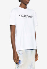 Off-White Bookish Big Logo T-shirt White OWAA089C99JER003_0110