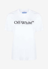 Off-White Bookish Big Logo T-shirt White OWAA089C99JER003_0110