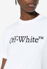 Off-White Bookish Big Logo T-shirt White OWAA089C99JER003_0110