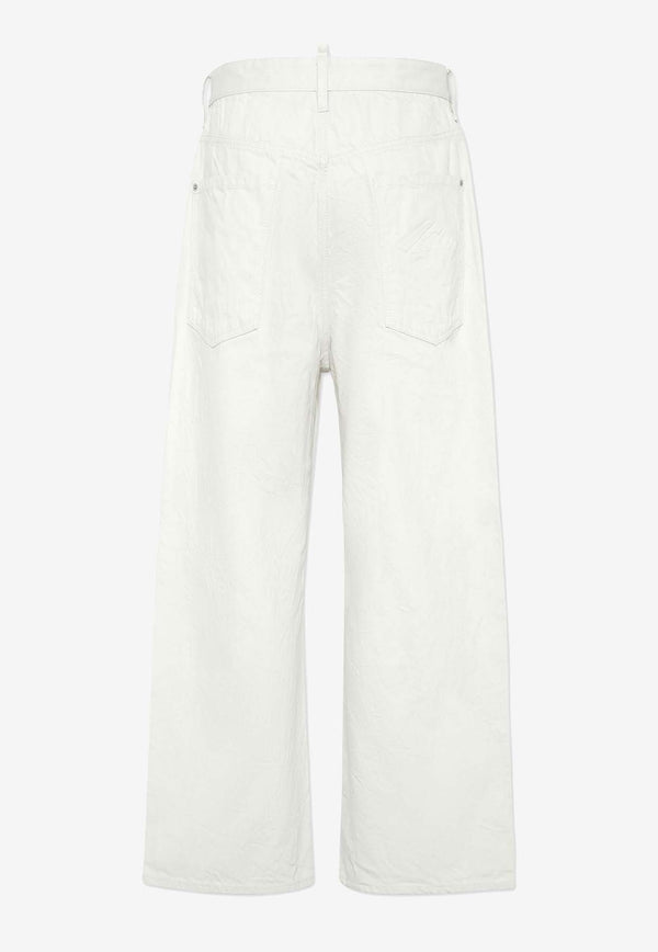 Dsquared2 Icon New Generation Straight Jeans Off-white S79LA0089D30013_729