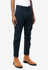 Dsquared2 Slim Cargo Pants Navy S74KB0818S39021_524