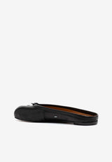 Maison Margiela Tabi Calf Leather Flat Mules Black S39WZ0105P6378_T8013