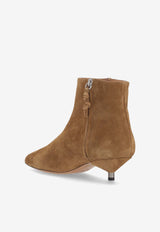 Isabel Marant Eana 45 Suede Ankle Boots Brown BO0121FAB3A11S_67SA