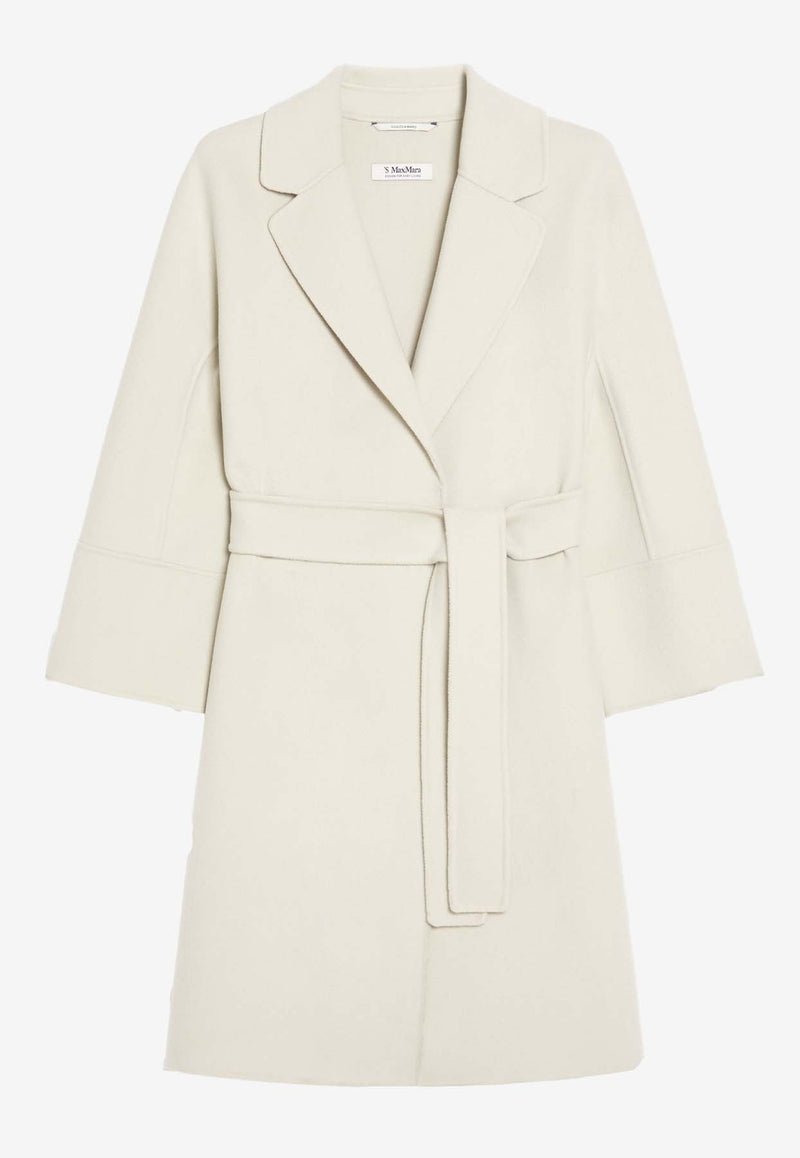 Max Mara Arona Double-Faced Wool Coat Natural 2519011101600ARONA_55