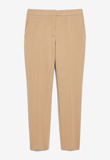 Max Mara Pegno Viscose-Blend Pants Camel 2511781011600PEGNO_047