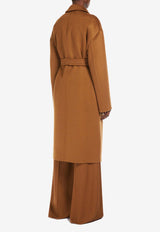 Max Mara Melinda Cashmere Midi Coat Camel 2511011101600MELINDA_009