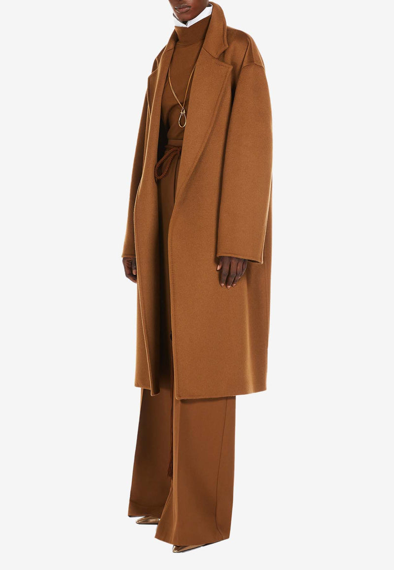 Max Mara Melinda Cashmere Midi Coat Camel 2511011101600MELINDA_009