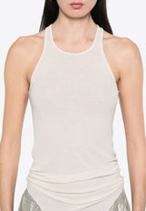 Rick Owens Fine-Ribbed Tank Top White RP01E7101RC_41