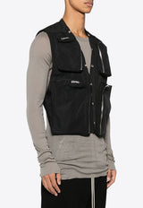 Rick Owens Hollywood Cargo Vest Black RU01E5767FT_09