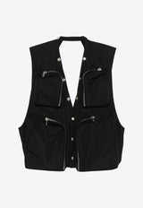 Rick Owens Hollywood Cargo Vest Black RU01E5767FT_09