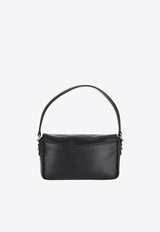 Miu Miu Penny Leather Shoulder Bag Black 5BD270VOOOACRM_F0002