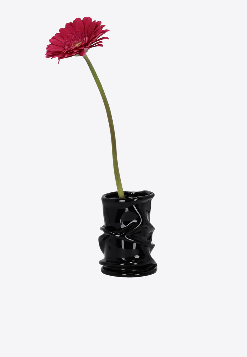 Studio X Mini Venus Sculpted Vase Black VASO MINI_NERO