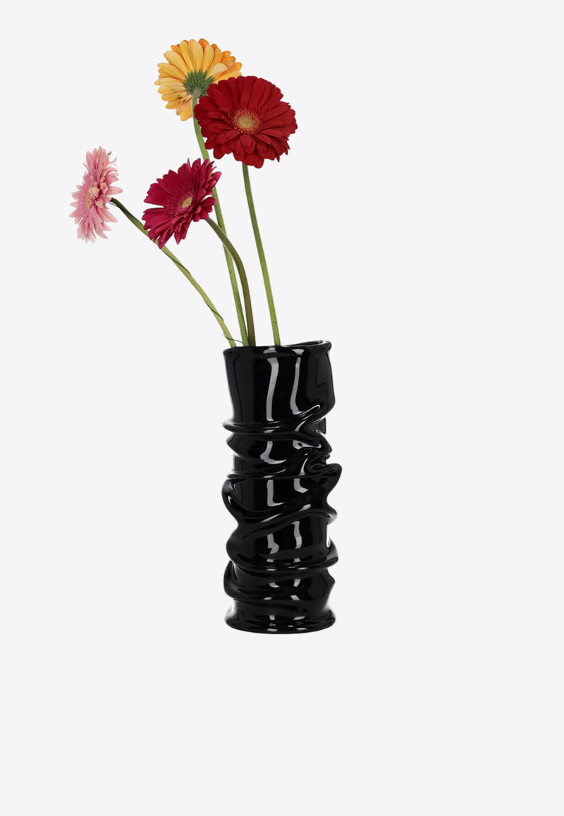 Studio X Small Venus Sculpted Vase Black VASO SMALL_NERO