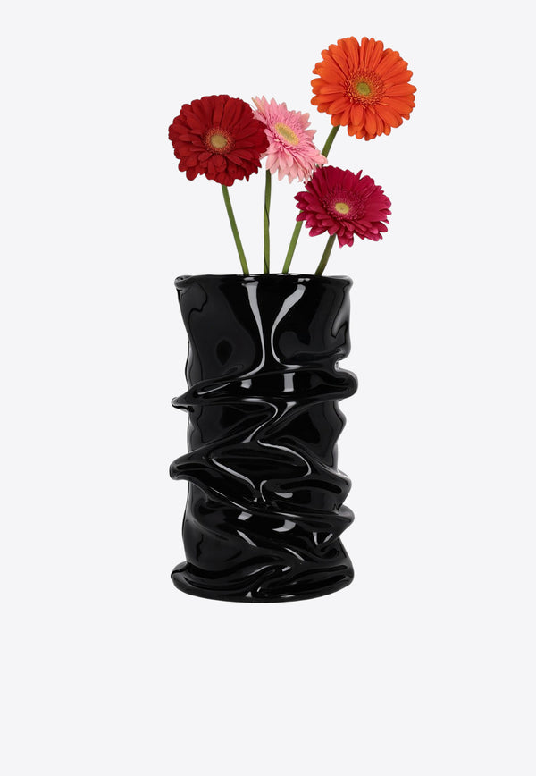 Studio X Medium Venus Sculpted Vase Black VASO MEDIUM_NERO