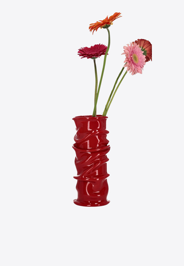 Studio X Small Venus Sculpted Vase Red VASO SMALL_ROSSO