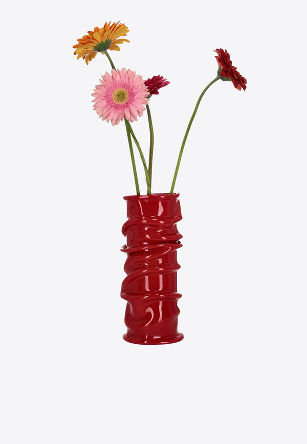 Studio X Small Venus Sculpted Vase Red VASO SMALL_ROSSO