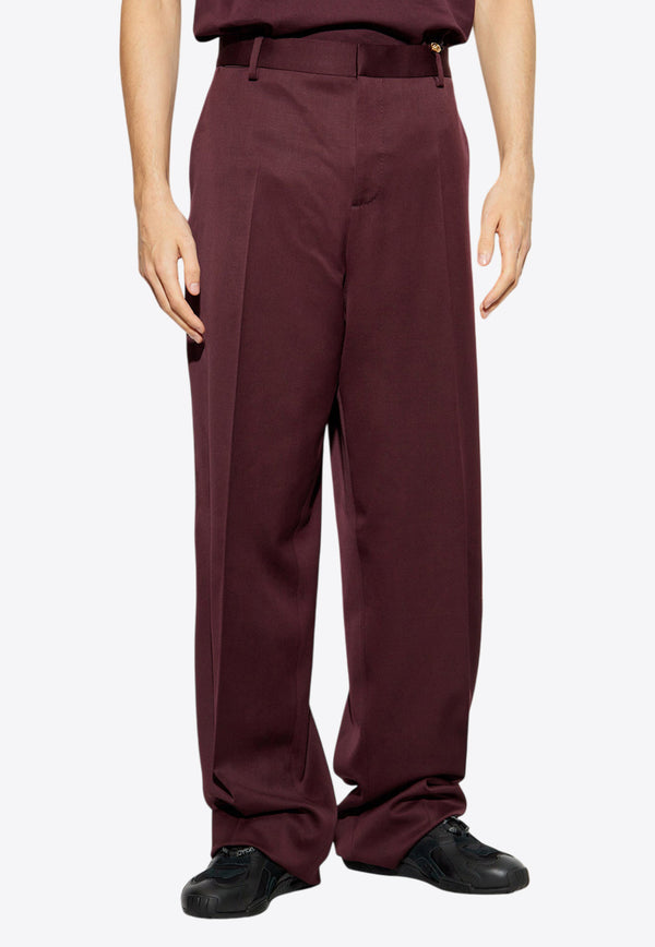 Versace Straight-Leg Wool Tailored Pants 1014779 1A12649-1LH50