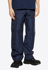 Versace Barocco Jacquard Carpenter Pants 1018885 1A09781-1UI20