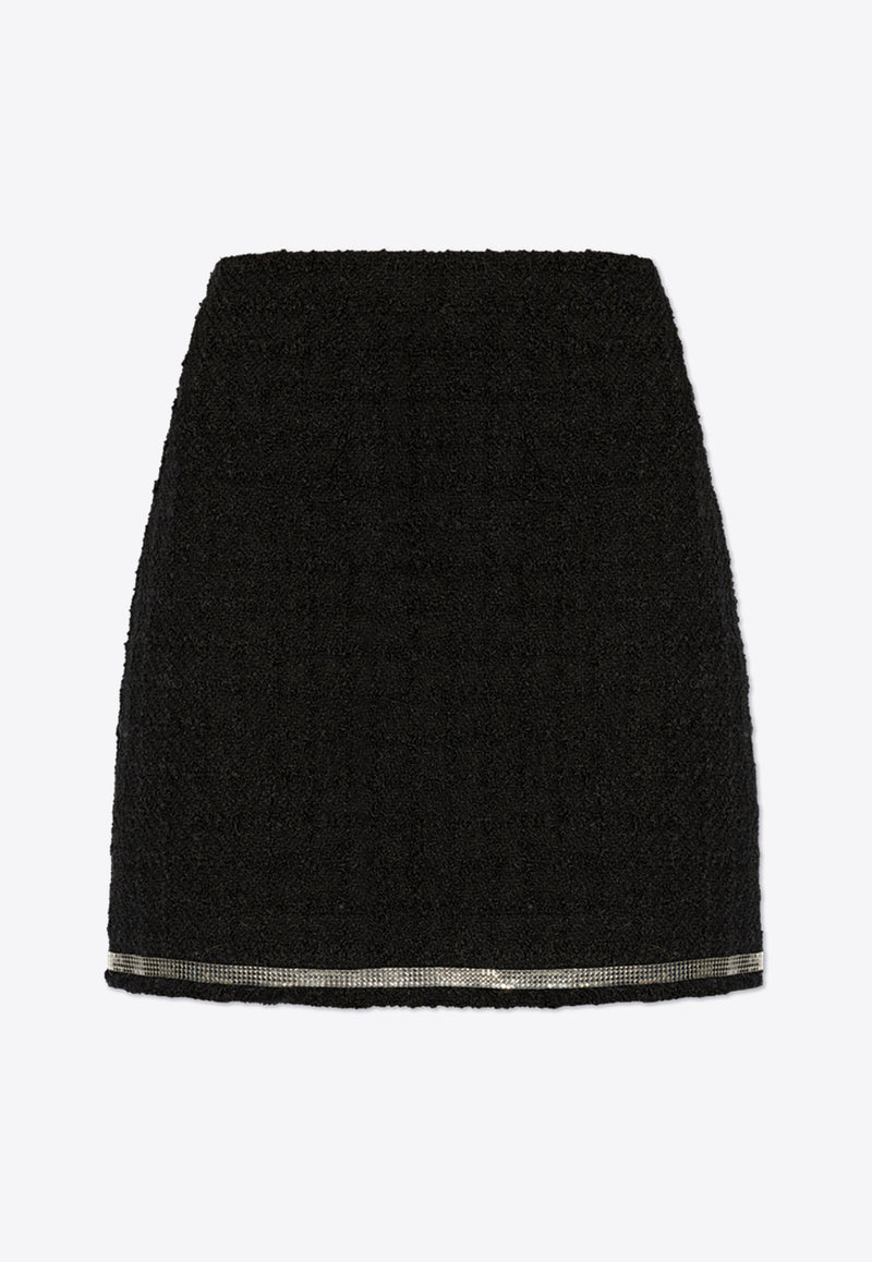 Versace Heritage Tweed Mini Skirt 1018940 1A13387-1B000